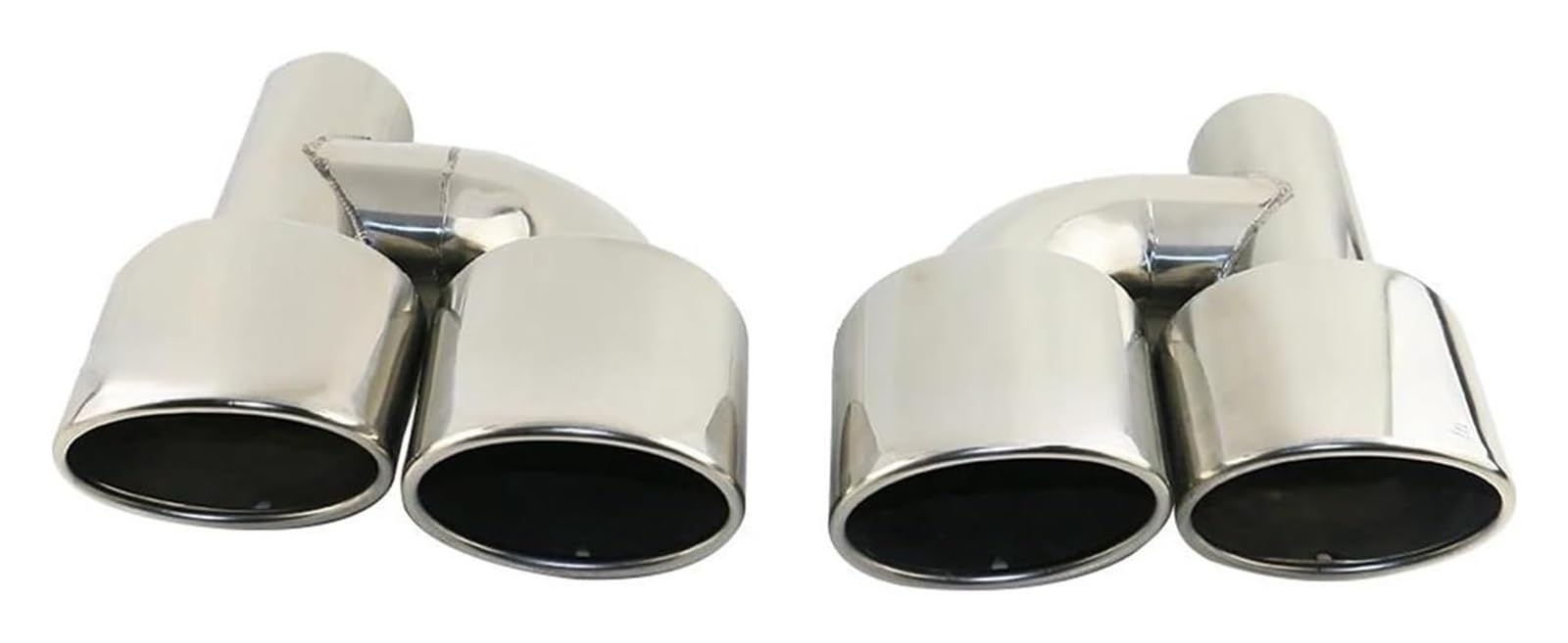 Auto Endrohrblenden Für E350 E400 W214 C63 C250 C350 Auto Endrohre Auspuffblende Schalldämpfer Endrohr(Silber) von CFUNMNVBVZ
