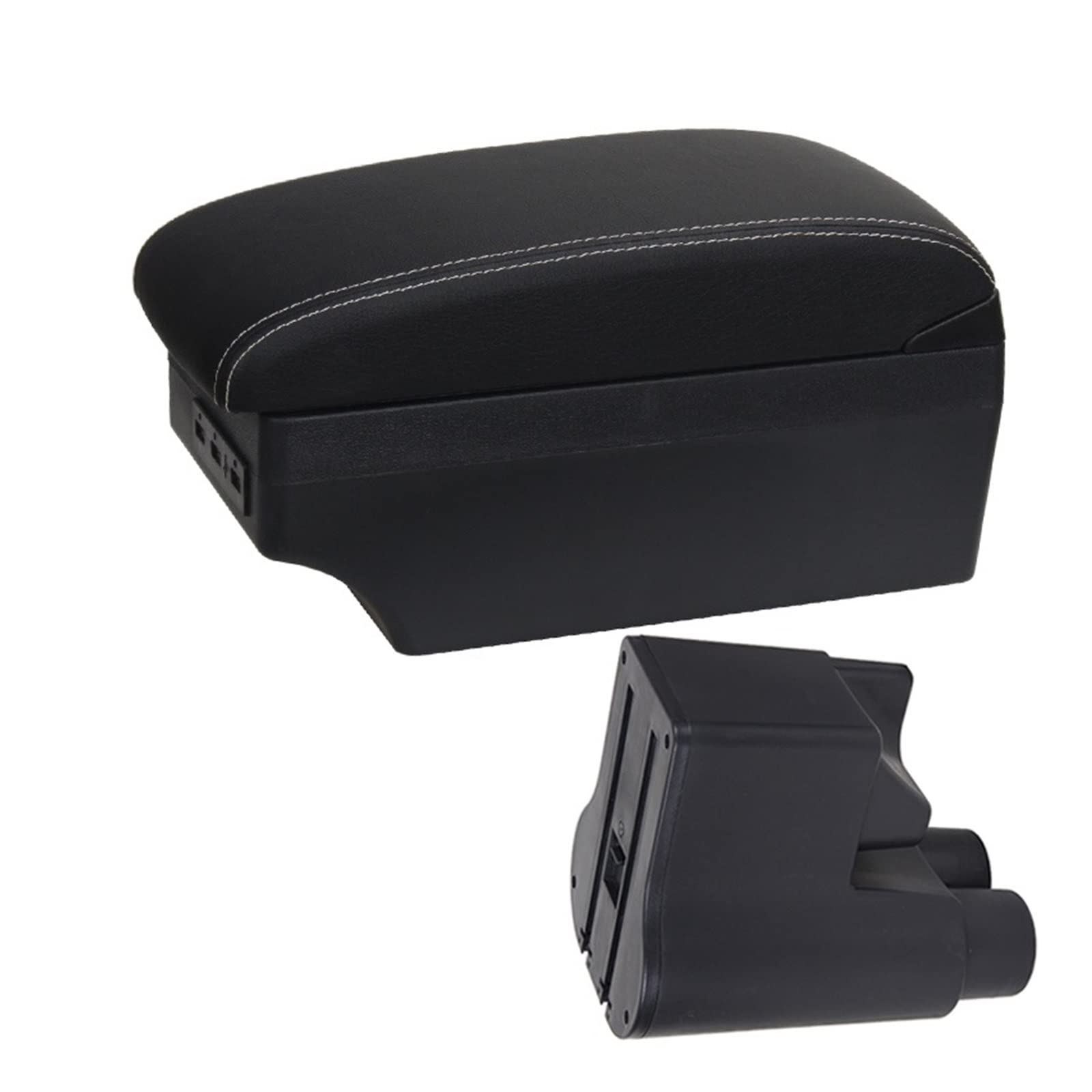 Mittelkonsole Automotive Arch Der Autoindustrie Für Daihatsu Für Sirion Für Materia 2007 2008 2009 2010 2011 2013 2014(A3 Black white 7USB) von CFUNMNVBVZ
