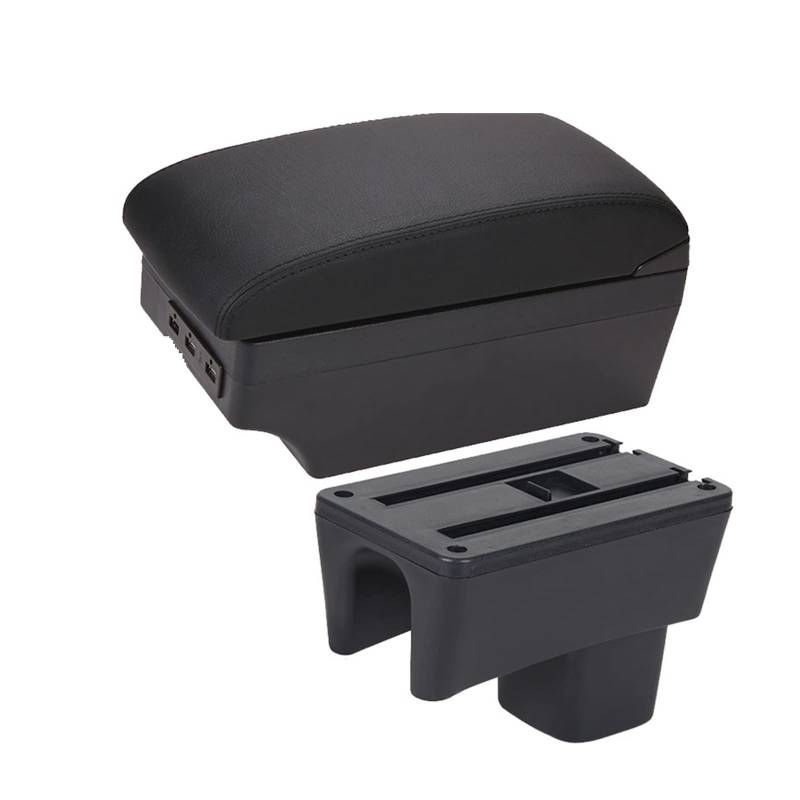 Mittelkonsole Autozubehör Innendetails Für S&UZUKI Für Swift 2005 2006 2007 2008 2009 2010 2011(A2 Black line 7USB) von CFUNMNVBVZ