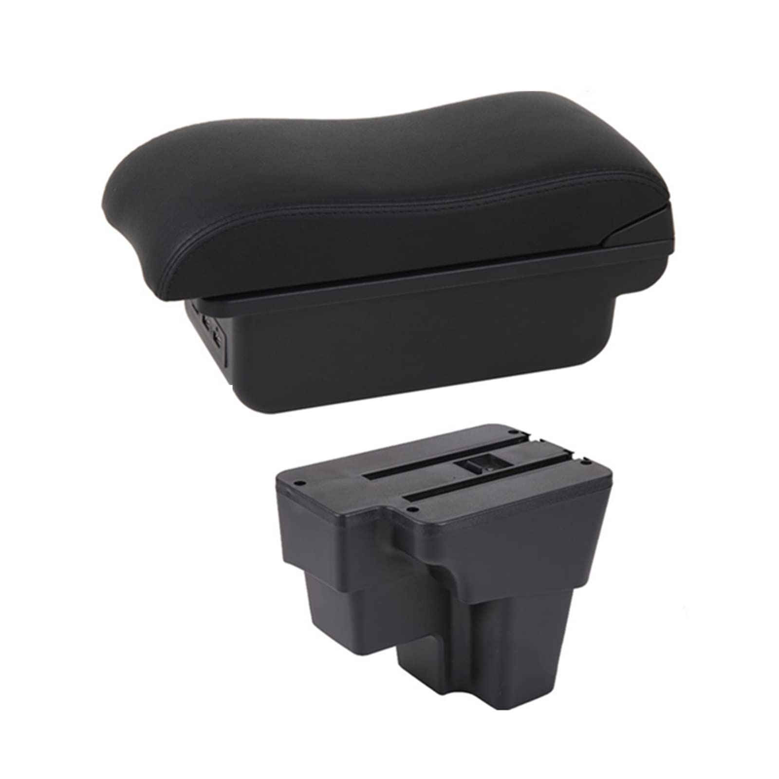 Mittelkonsole Für Daemon Für RIO 2015 2016 2017 2018 2019 2020 2021 Centers Console Storage Car Box(C2 Black Line) von CFUNMNVBVZ