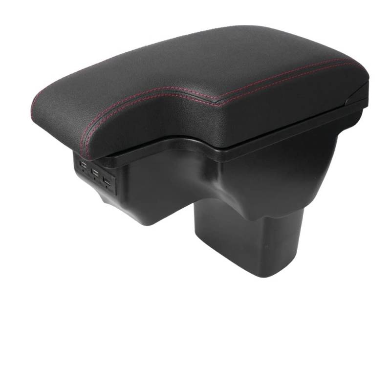 Mittelkonsole Für ESQ 2015 2016 2017 2018 2019 Automobile Hands Force Aufbewahrungsbox Mit Zentralem Griff(Red Wire) von CFUNMNVBVZ