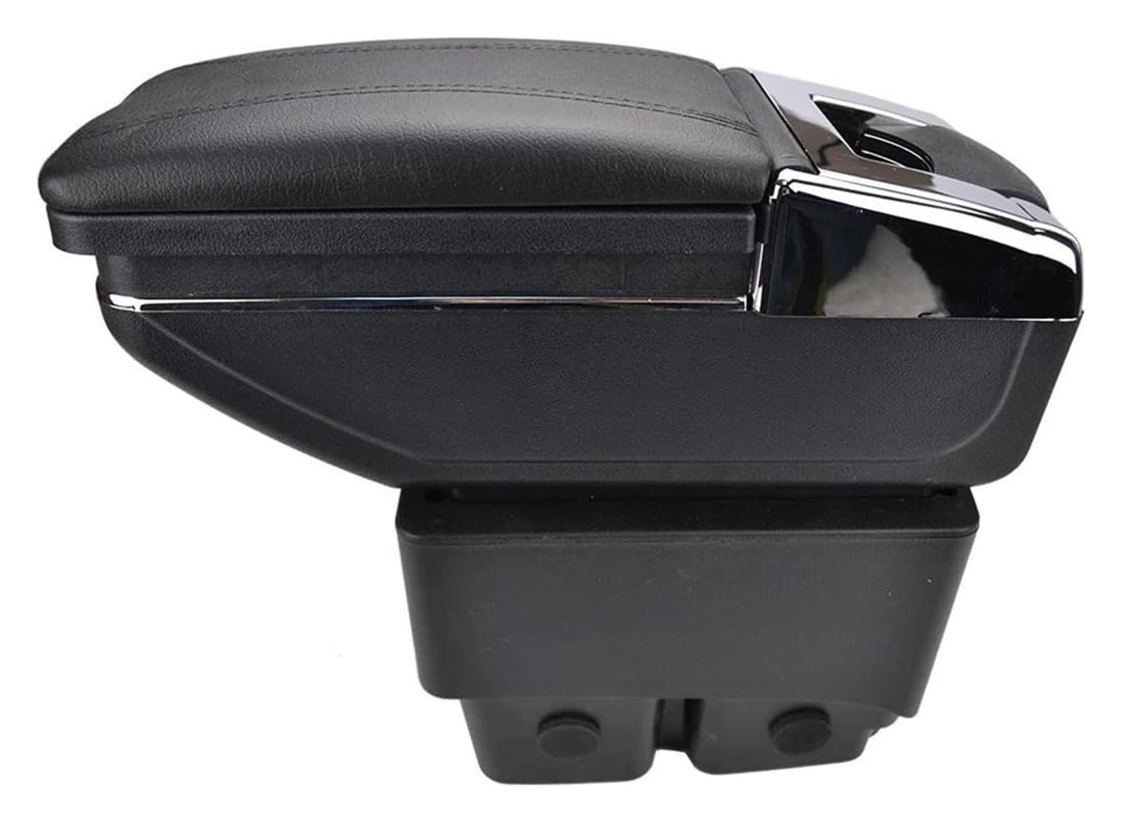 Mittelkonsole Für Fiesta 2009-2017 Center Center Console Storage Box Drehbare Für Rest Center Arm Rest Konsole(Black Thread) von CFUNMNVBVZ
