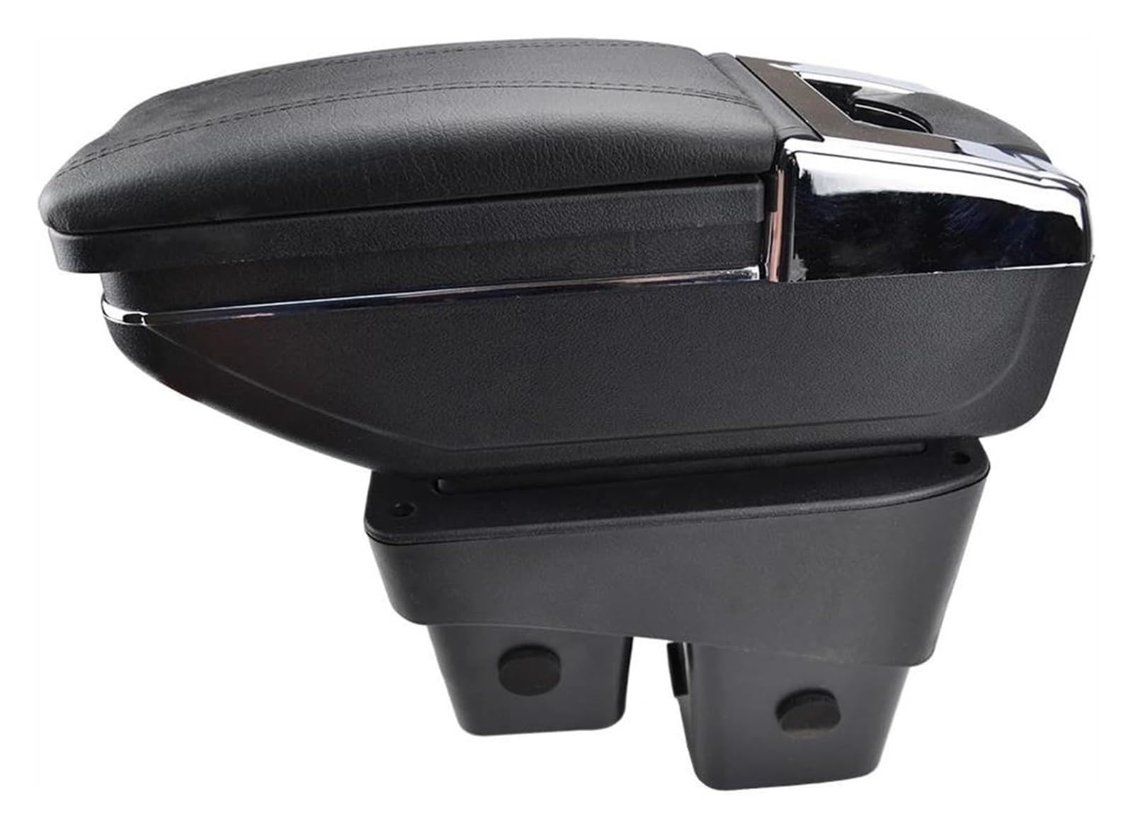 Mittelkonsole Für Fit Für Jazz 2014-2017 Drehbare Armlehne Für Rest Mittelkonsole Aufbewahrungsbox Mittelarmlehne Konsole(Black Thread) von CFUNMNVBVZ