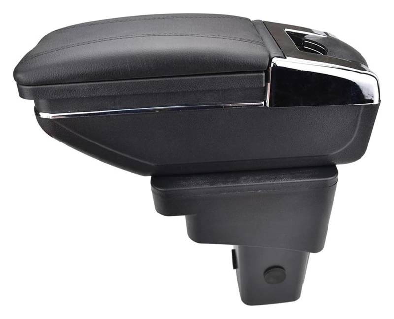 Mittelkonsole Für Hyundai Für Accent RB Für Solaris Für Verna 2011-2016 Weiche Mittelkonsole Aufbewahrungsbox Armlehne Mittelarmlehne Konsole(Black Thread) von CFUNMNVBVZ