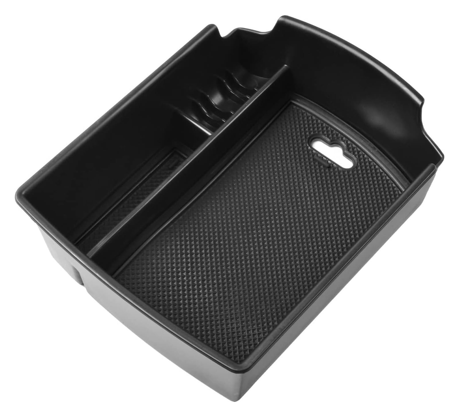Mittelkonsole Für Kia Für Seele 2020 2021 2022 Container Verstauen Handschuh Box Auto Center Konsole Organizer Container(Black a) von CFUNMNVBVZ