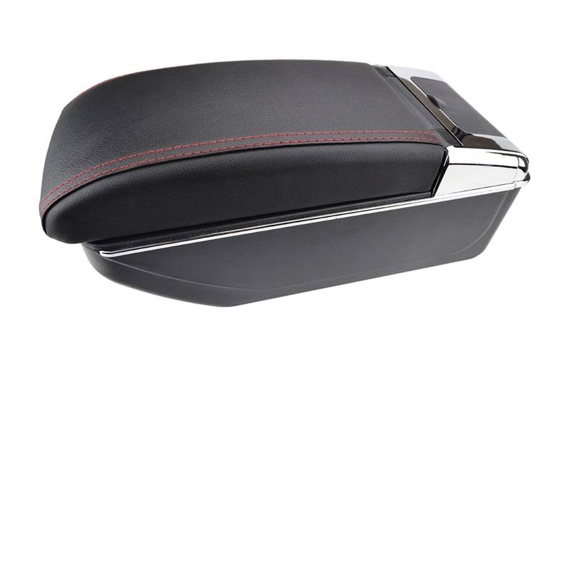 Mittelkonsole Für Mazda 2 Für Demio 2008 2009 2010 2011 2012 2013 Rotierende Aufbewahrungsbox(Red Thread) von CFUNMNVBVZ