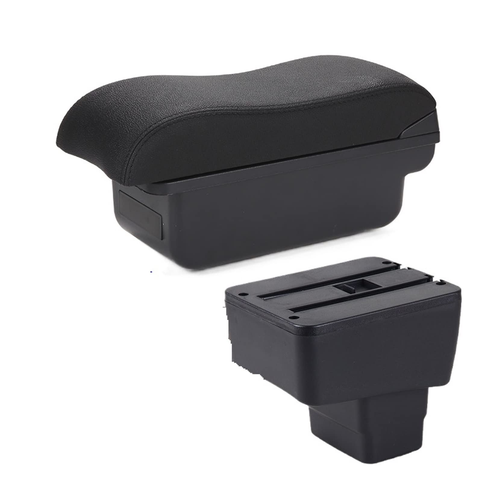 Mittelkonsole Für Mazda Für CX-3 2014 2015 2016 2017 2018 2019 Lagerung Des Automobilbehälters(C2 Black line NO USB) von CFUNMNVBVZ