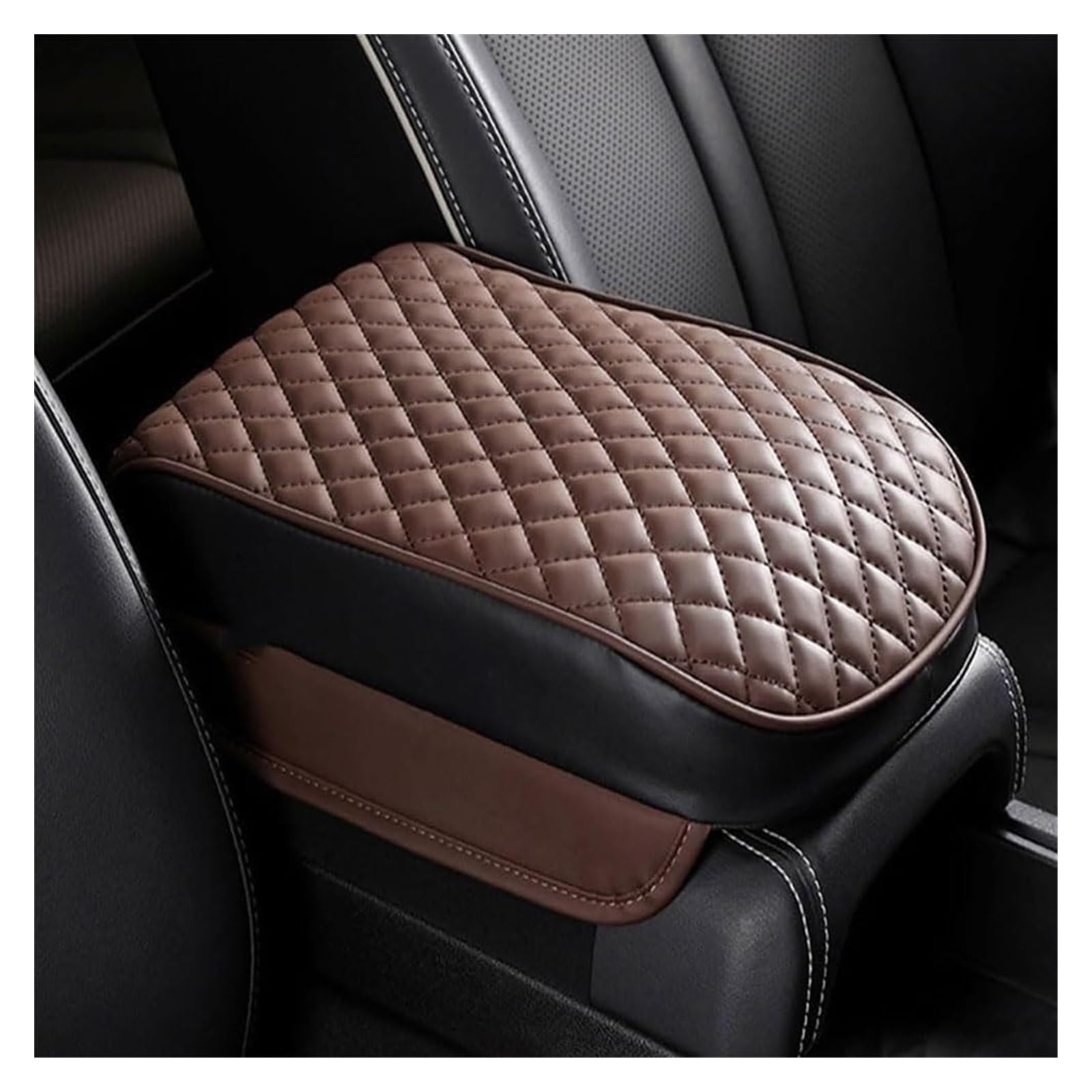 Mittelkonsole Für Q&ashqai J12 J11 J10 J11 2006-2025 Wasserdichter Mittelkonsolenschutz Auto-Armlehnenkissenpolster Innenzubehör(C/Brown) von CFUNMNVBVZ