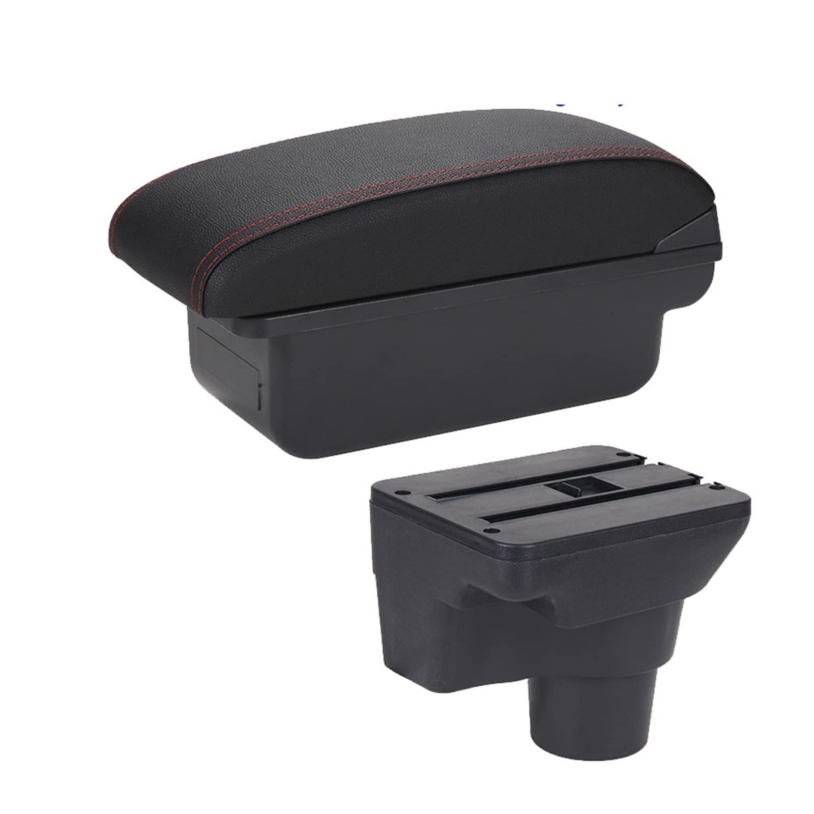 Mittelkonsole Für RIO 4 Für X-Line 2018 2018 2020 2021 2022 Modifizierte Teile Auto Aufbewahrungsbox(A1 red line NO USB) von CFUNMNVBVZ