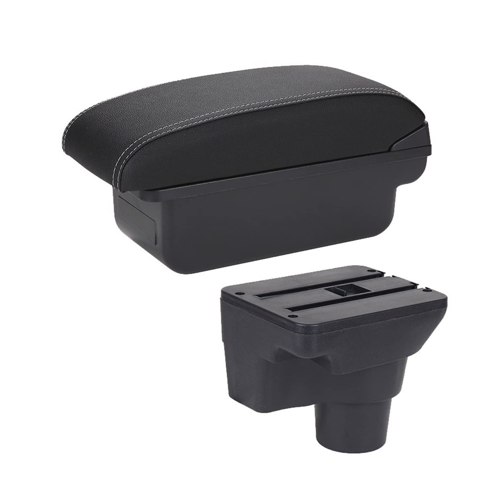 Mittelkonsole Für RIO 4 Für X-Line 2018 2018 2020 2021 2022 Modifizierte Teile Auto Aufbewahrungsbox(A3 white line NO USB) von CFUNMNVBVZ