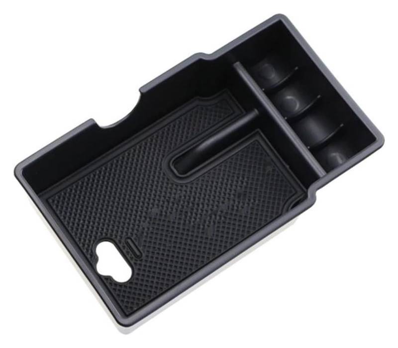 Mittelkonsole Für Renegade 2015-2020 Auto Mittelarmlehne Box Aufbewahrungsbox Tablett Tablett Münzfach(White Word) von CFUNMNVBVZ