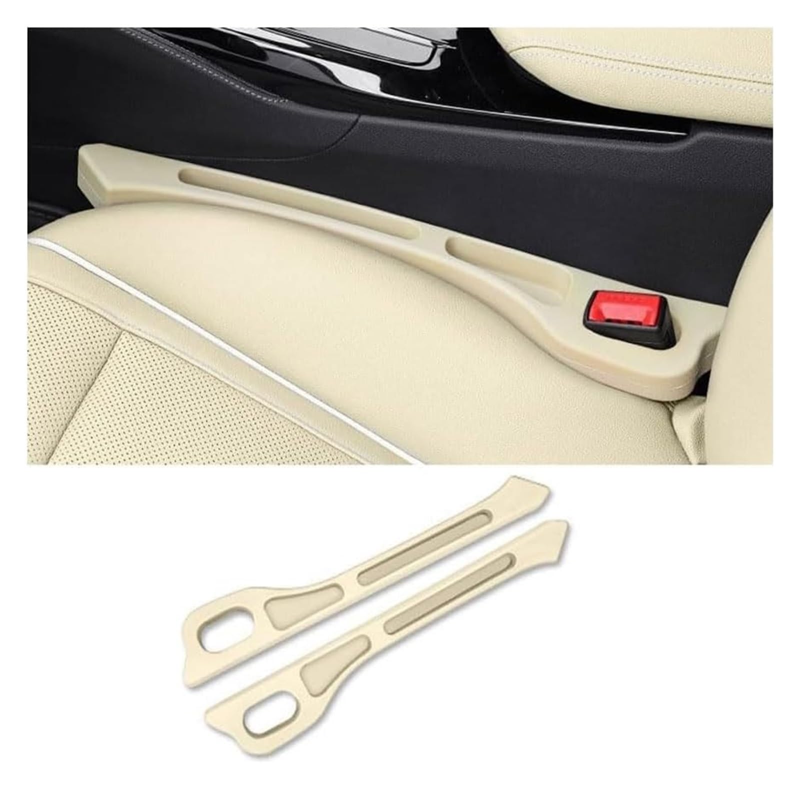 Mittelkonsole Für Smart Für Fortwo A453 C453 A451 Lückenfüller-Organizer Sitzlückenstopfen Verhindern Dass Dinge Herunterfallen Zubehör(B Beige) von CFUNMNVBVZ