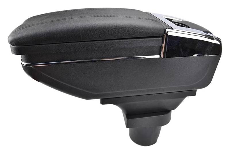 Mittelkonsole Für Suz&uki Für Ignis 2016 2017 2018 Aufbewahrungsbox Für Rest Dual Layer Armlehne Doppel Center Arm Rest Console(Black Thread) von CFUNMNVBVZ