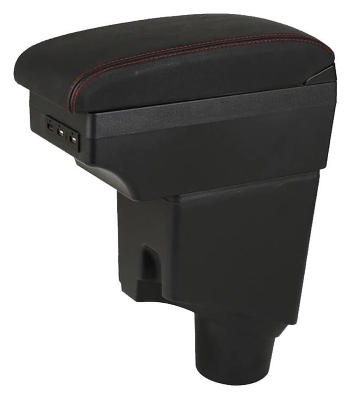 Mittelkonsole Für T&oyota Für Yaris 2015-2021 Armlehne Auto Armlehne Box Nachrüstteile Innenaufbewahrungsbox Mittelarmlehne Konsole(A White line No USB) von CFUNMNVBVZ