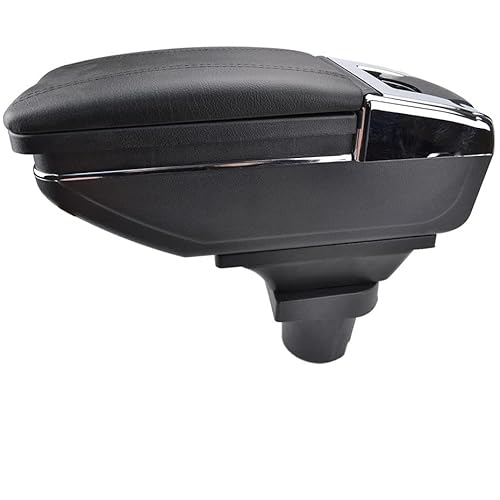 Mittelkonsole Für T&oyota Für Yaris Für Vitz 2006 2007 2009 2009 2010 2011 Auto Handlauf Aufbewahrungsbox Innenteile Auto Box(Black Thread) von CFUNMNVBVZ