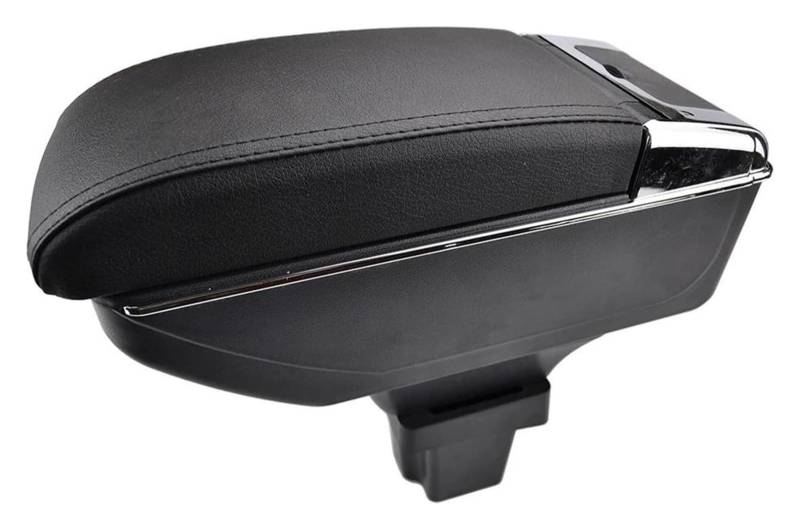 Mittelkonsole Für Trax Für Tracker 2013-2017 Dual Layer Armlehne Center Console Storage Box Für Rest Center Arm Rest Console(Black Thread) von CFUNMNVBVZ