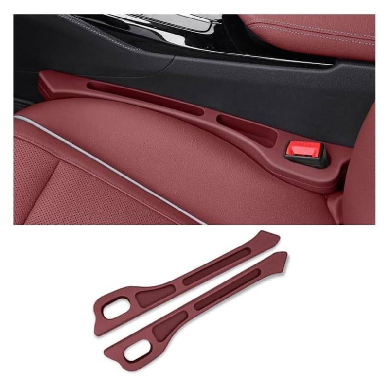Mittelkonsole Für VW Für Tharu Lückenfüller Organizer Sitzlückenstopfen Verhindern Sie Dass Dinge Herunterfallen Zubehör(C Red) von CFUNMNVBVZ