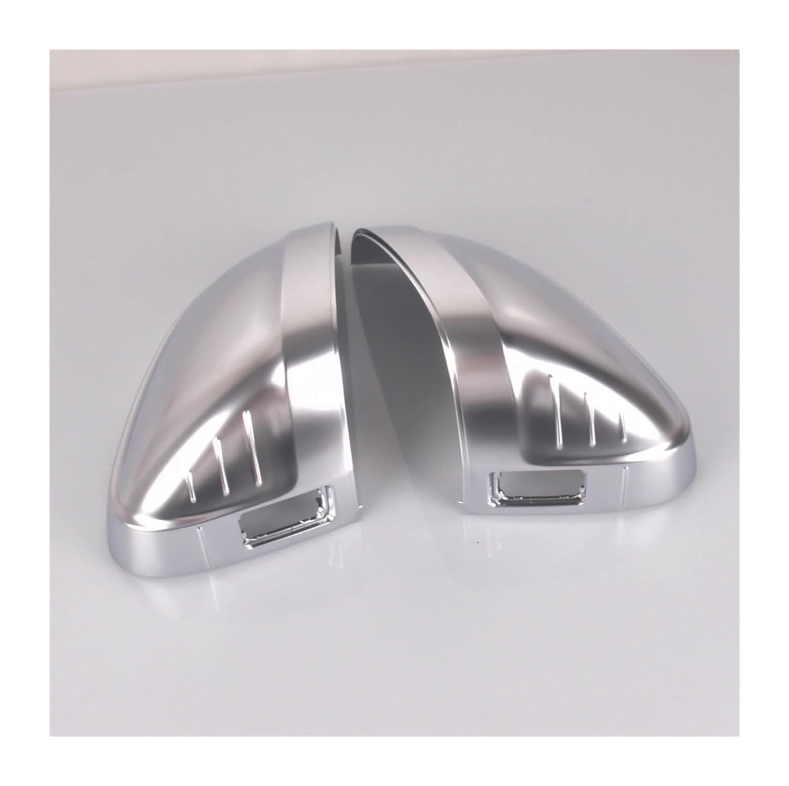 Spiegelkappen Gehäuse Für A4 A5 S4 S5 B9 Auto Rückspiegel Abdeckung Seitenflügel Schutz Rahmen Trim Silber Matt Chrom Shell Gehäuse(B) von CFUNMNVBVZ