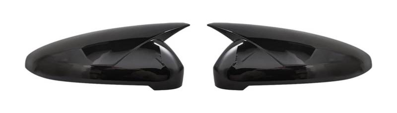 Spiegelkappen Gehäuse Für A4 B9 2017 Up 1 Paar Carbon Schwarz Und Helle Schwarz Rückspiegel Fall Abdeckung Ersetzen Tür Rückansicht(Bright black) von CFUNMNVBVZ