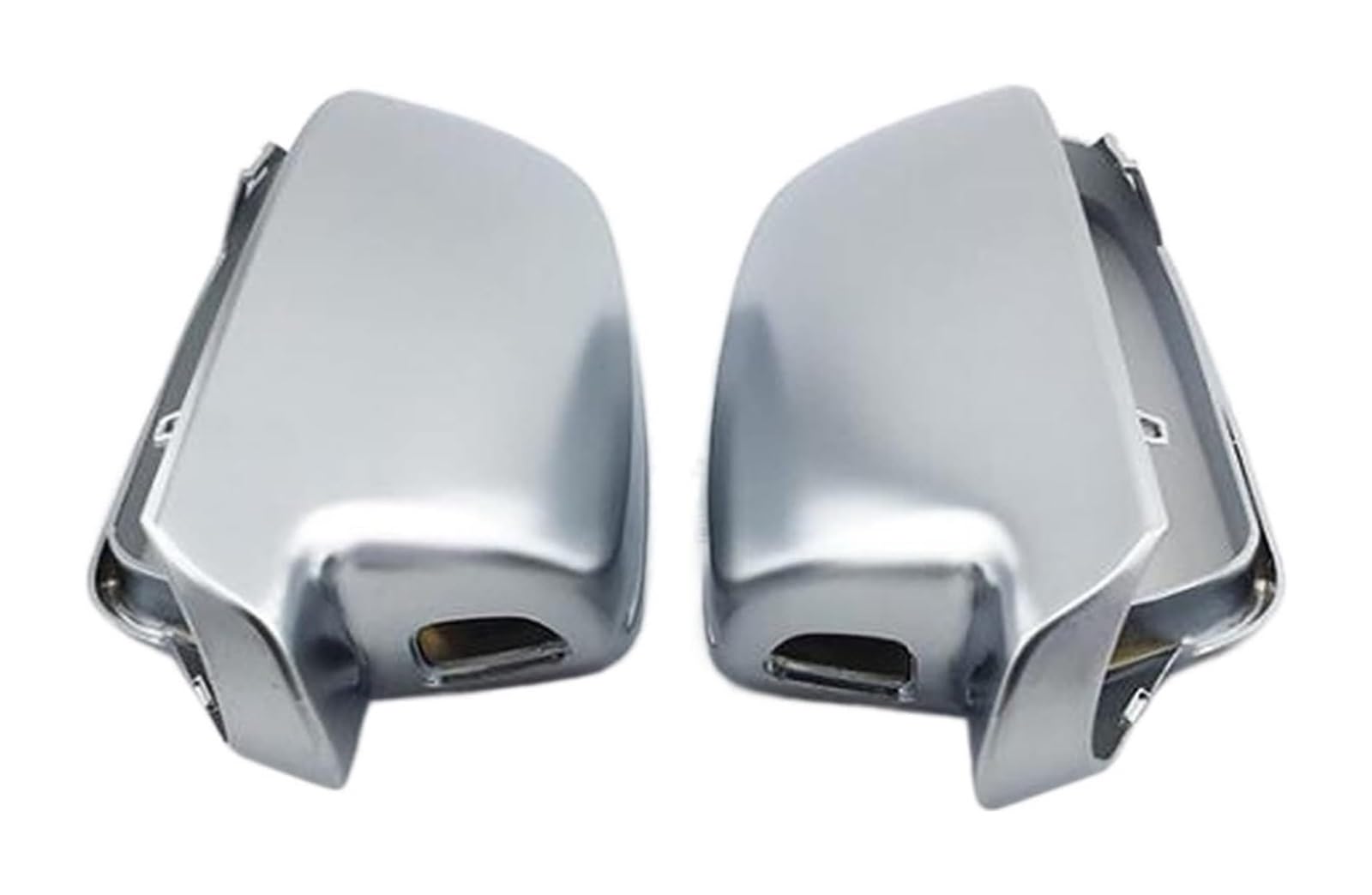 Spiegelkappen Gehäuse Für A4 S4 RS4 2013-2016 Auto Spiegel Abdeckung Matt Chrom Silber Rück Ersetzen Tür Rückansicht(With Side Assist) von CFUNMNVBVZ