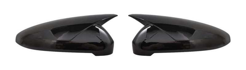 Spiegelkappen Gehäuse Für A5 S5 RS5 Sportback Coupé 2016 Up 1 Paar Carbon Black Und Bright Black Rückspiegelgehäuseabdeckung Ersetzen Tür Rückansicht(Bright black) von CFUNMNVBVZ