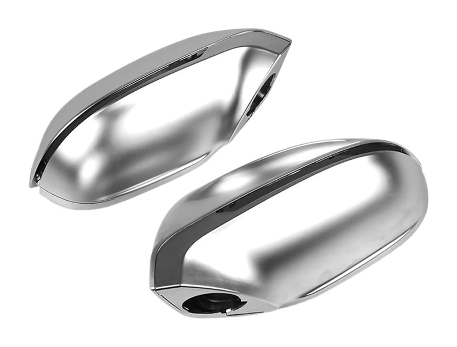 Spiegelkappen Gehäuse Für A7 S7 RS7 C7 2011-2017 Spiegelkappen Rückansicht Gehäuseabdeckung Matt Silber Seitengehäuse Flügel(No holes) von CFUNMNVBVZ