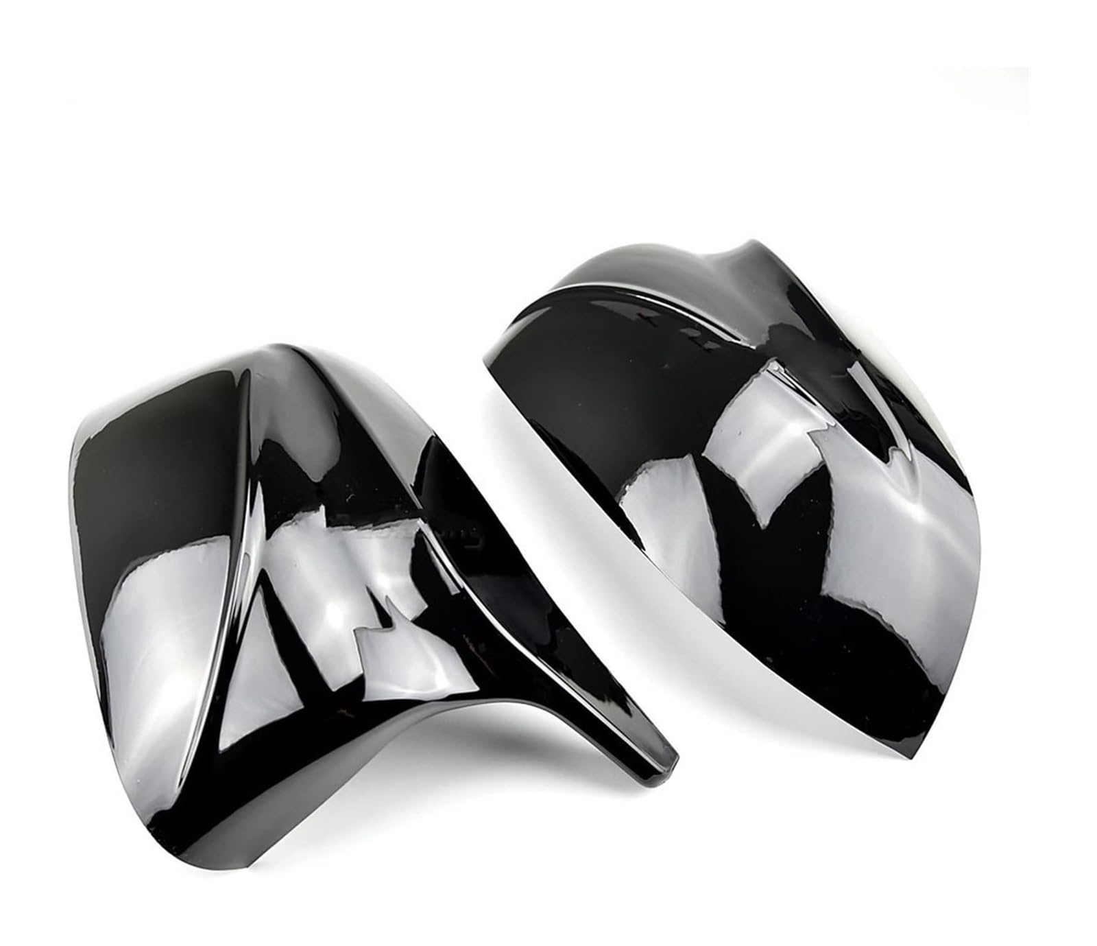 Spiegelkappen Gehäuse Für B&MW X4 X5 Rückspiegel Kappe Carbon Fiber Spiegel Abdeckung Ersetzen Tür Rückansicht(Bright black) von CFUNMNVBVZ