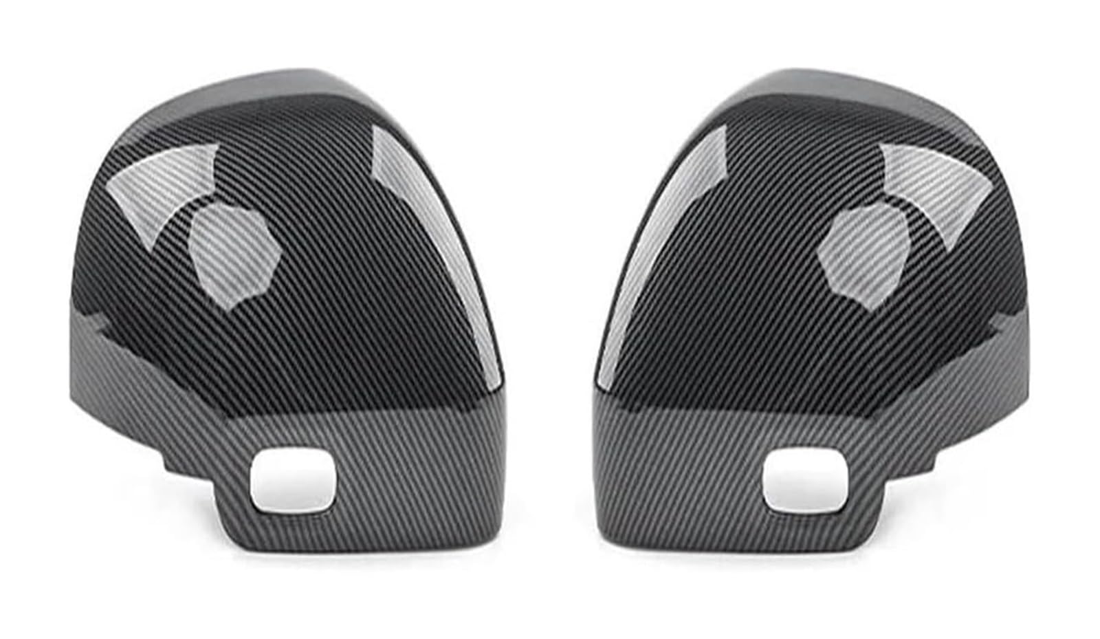 Spiegelkappen Gehäuse Für H&yundai Für Staria 2021 2022 2023 Autoaußenseiten-Rückspiegelabdeckung Verkleidung Kohlefaser Hellschwarze Flügelkappe 1 Paar(Carbon Fiber) von CFUNMNVBVZ