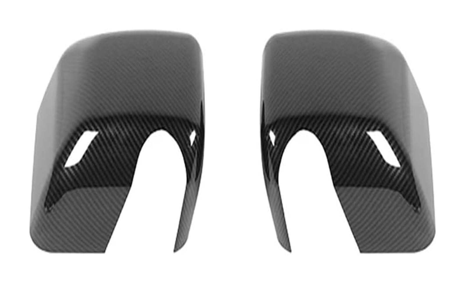 Spiegelkappen Gehäuse Für J&eep Für Wrangler JK 2007-2017 ABS Auto Rückansicht Rückspiegel Shell Dekoration Abdeckung Aufkleber Außen Flügel Kappe(Carbon Fiber Grain) von CFUNMNVBVZ