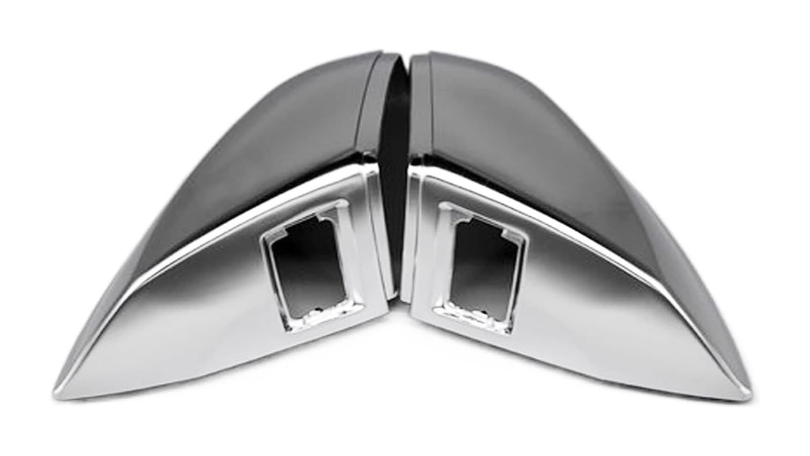 Spiegelkappen Gehäuse Für Q7 2016-2021 Q5 2019-2021 Rück Chrom Matt Kappe Styling Spiegel Abdeckung Ersetzen Tür Rückansicht(With hole) von CFUNMNVBVZ