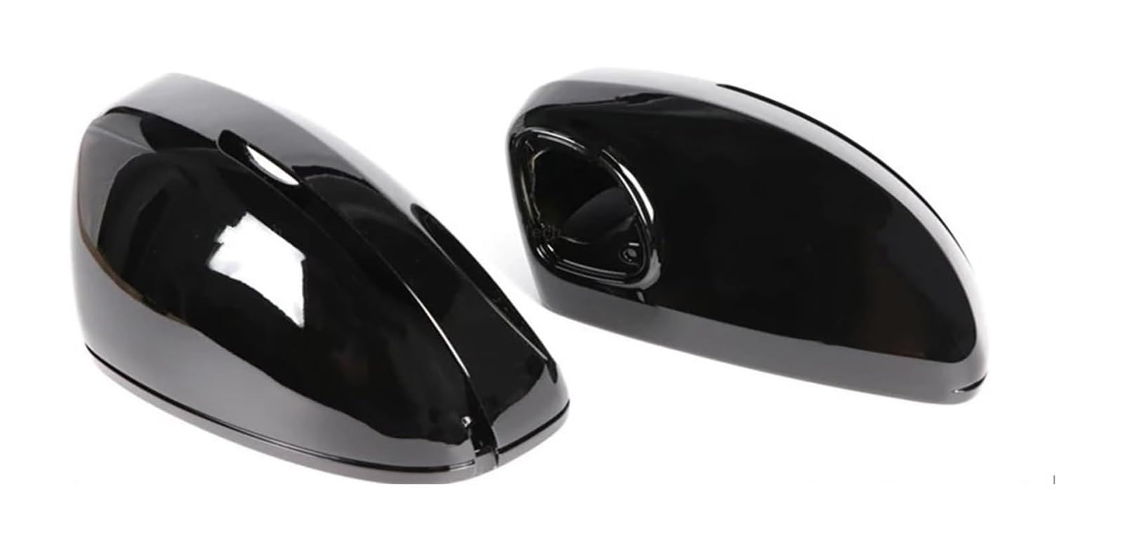 Spiegelkappen Gehäuse Für TT Für TTS MK2 (8J) R8 (42) 2007-2014 Auto Außen Rückansicht Kappe Shell Ersatz Fall Spiegel Abdeckung Rückspiegel Flügel(Glossy Black) von CFUNMNVBVZ