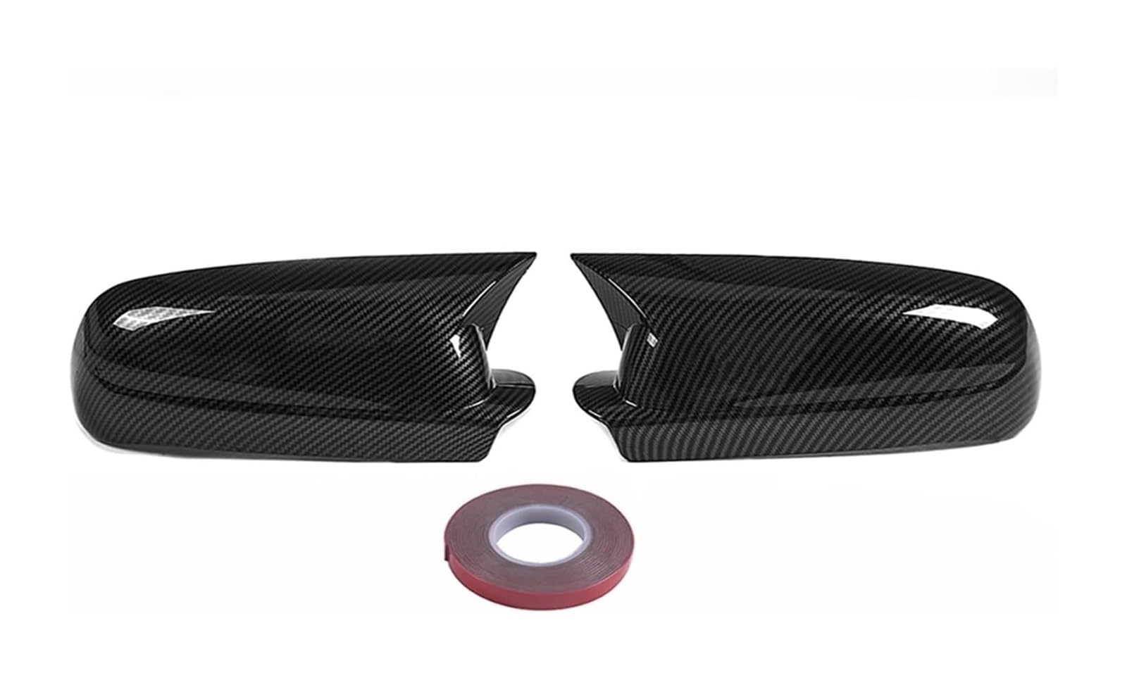 Spiegelkappen Gehäuse Für VW Für G&olf 4 MK4 GTI R 1997-2004 Für B&ORA Für J&etta 1998-2005 Rückspiegelabdeckung Flügelgehäusekappen Hornseite(Carbon Pattern) von CFUNMNVBVZ