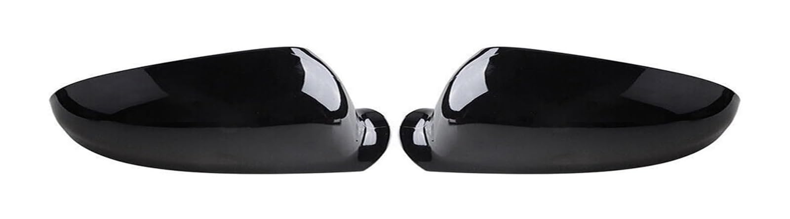 Spiegelkappen Gehäuse Für VW Für G&olf 5 MK5 Für GTI Für J&etta 5 Für p&assat B6 B5.5 Auto-Rückspiegelabdeckung Flügelkappe Außentürgehäuse Verkleidungsgehäuse(Gloss Black) von CFUNMNVBVZ