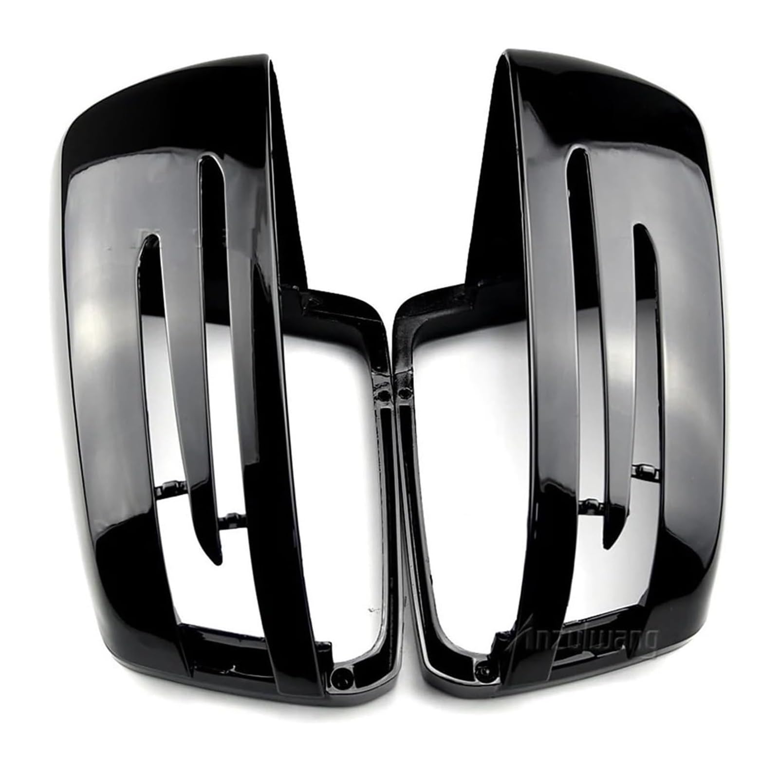 Spiegelkappen Gehäuse Für W204 W212 W218 W176 W221 Carbon Fiber Seite Spiegel Abdeckung Kappe Hinzufügen Auf Flügel(Bright black-A) von CFUNMNVBVZ