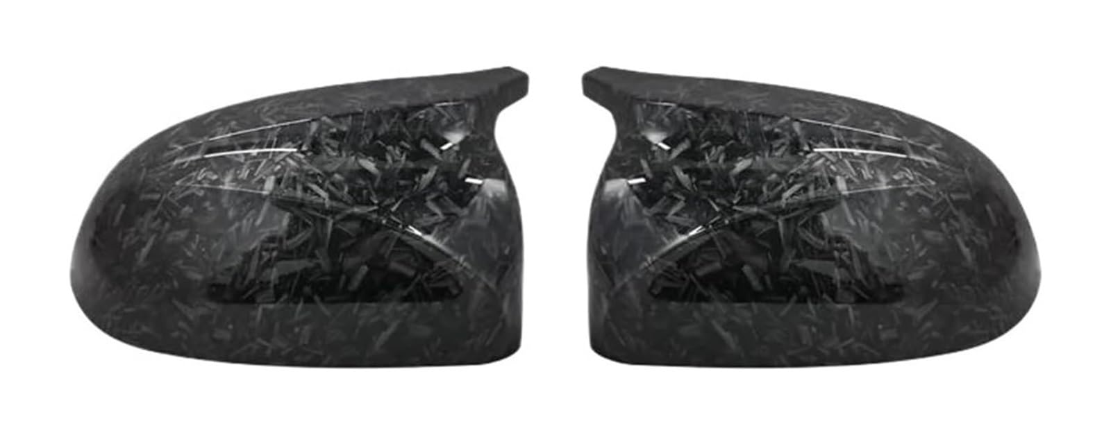Spiegelkappen Gehäuse Für X3 G01 Für X4 G02 Für X5 G05 Für X6 G06 Für X7 G07 2018 2019 2020 AUTO Schwarze Rückspiegelabdeckung Look Flügelseitenkappe(Forged Carbon Look) von CFUNMNVBVZ