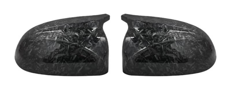 Spiegelkappen Gehäuse Für X3 G01 Für X4 G02 Für X5 G05 Für X6 G06 Für X7 G07 2018 2019 2020 AUTO Schwarze Rückspiegelabdeckung Look Flügelseitenkappe(Forged Carbon Look) von CFUNMNVBVZ