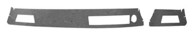 Zentrale Steuerung Panel Abdeckung Trim Für 3er E90 2005-2012 Auto Armaturenbrett Instrumentenverkleidung Aufkleber(Carbon,RHD) von CFUNMNVBVZ