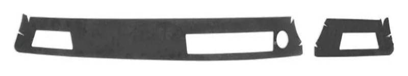 Zentrale Steuerung Panel Abdeckung Trim Für 3er E90 2005-2012 Auto Armaturenbrett Instrumentenverkleidung Aufkleber(Schwarz,RHD) von CFUNMNVBVZ
