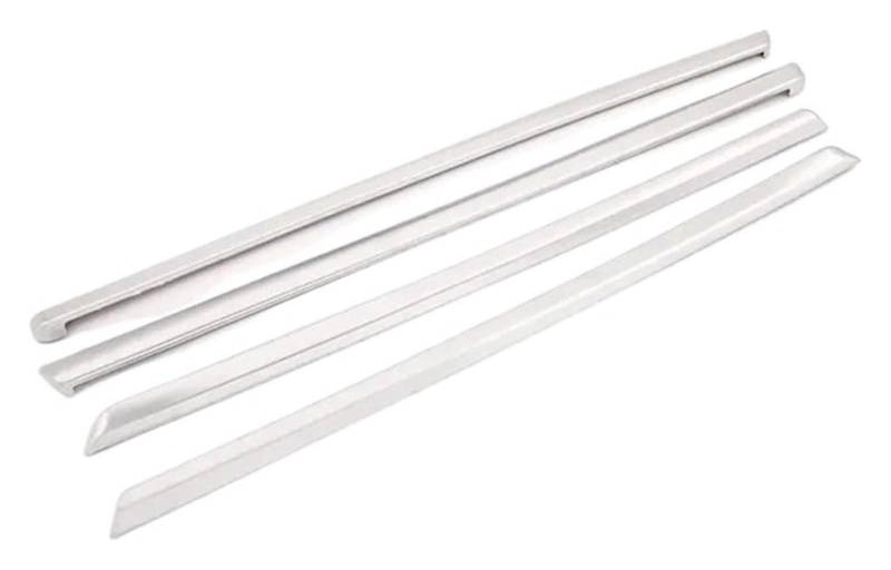 Zentrale Steuerung Panel Abdeckung Trim Für 3er-Serie F30 F31 2013-2019 4 Stück Türverkleidung Streifenabdeckung Zierleisten Dekorative Kits(Silber) von CFUNMNVBVZ