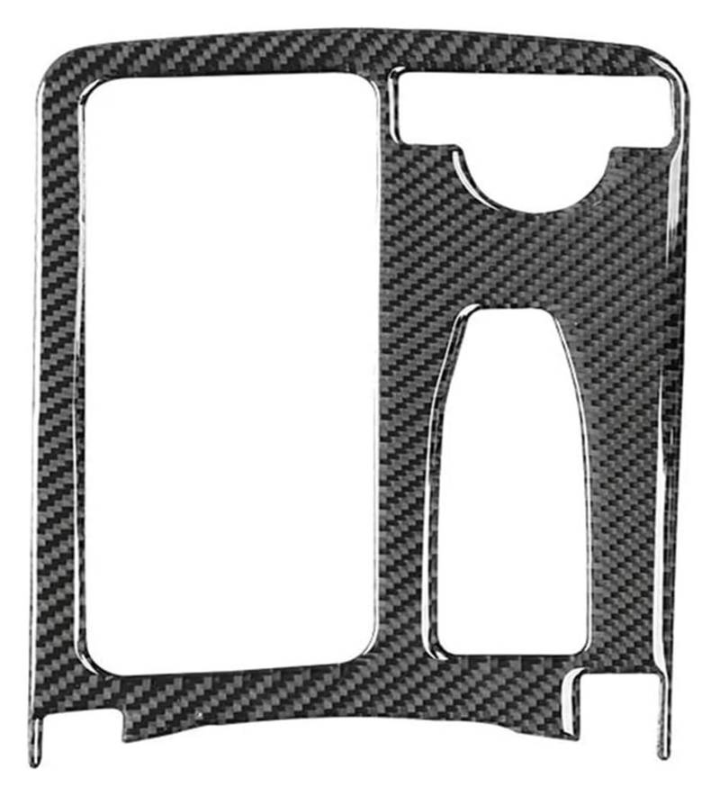 Zentrale Steuerung Panel Abdeckung Trim Für C-Klasse C63 W204 C204 S204 C200 C300 Auto-Getränkehalter-Panel-Trimmabdeckung Innenrahmen-Dekorationsaufkleber(Carbon Fiber(RHD)) von CFUNMNVBVZ