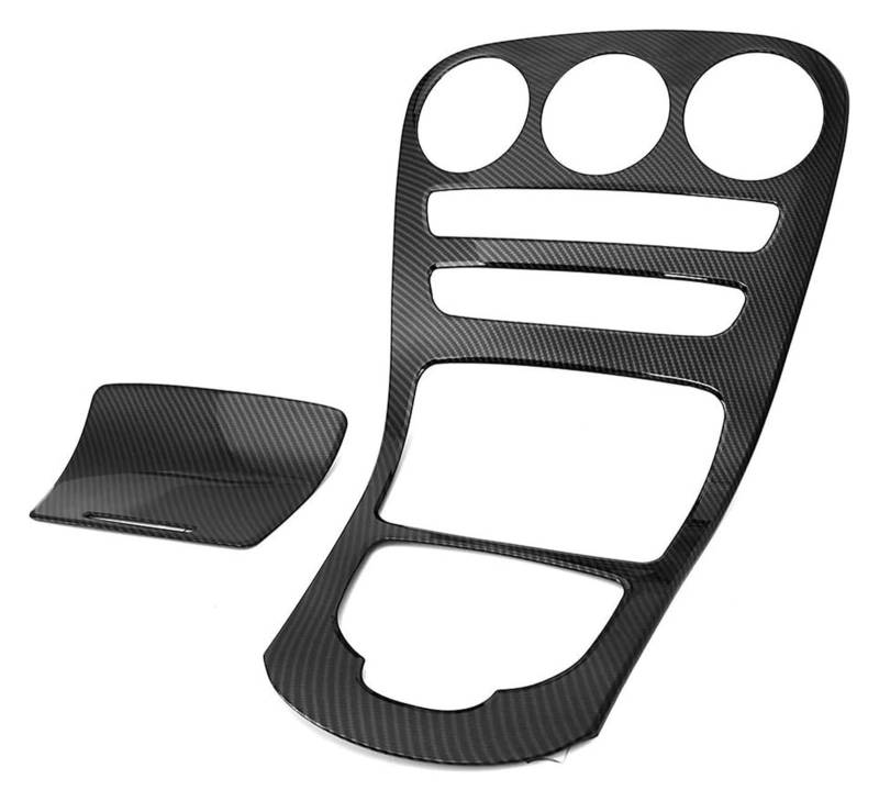 Zentrale Steuerung Panel Abdeckung Trim Für C-Klasse GLC W205 C180L C200L GLC260 2015-2018 Mittelkonsole Armaturenbrettverkleidung Mittelkonsolenverkleidung(Carbon Without Clock) von CFUNMNVBVZ