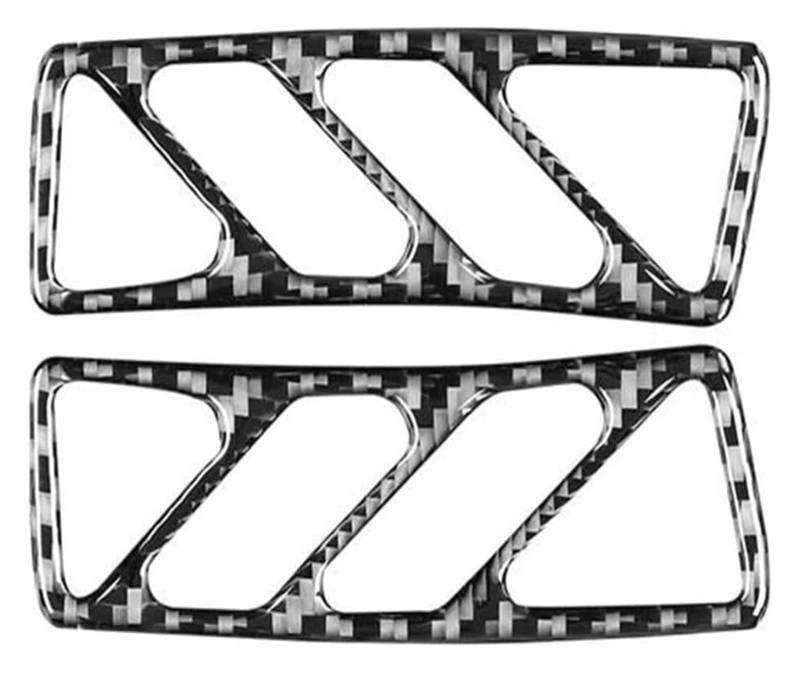 Zentrale Steuerung Panel Abdeckung Trim Für C&hevrolet Für Camaro 2010-2015 Auto-Armaturenbrett-Luftauslassabdeckung Innenverkleidung Aufkleber Dekorrahmen(Black Carbon fiber) von CFUNMNVBVZ