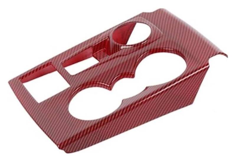 Zentrale Steuerung Panel Abdeckung Trim Für F&ord Für Bronco Sport 2021 2022 Autoinnenraum-Schalttafeldekorationsabdeckung Verkleidungsaufkleber(Red Carbon Grain) von CFUNMNVBVZ