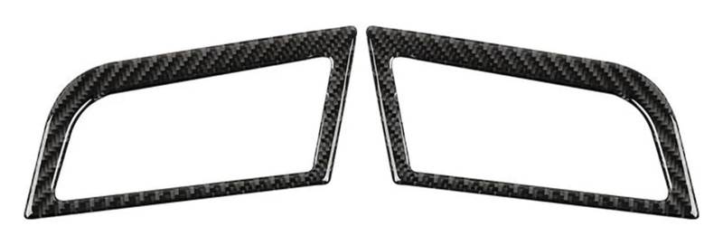 Zentrale Steuerung Panel Abdeckung Trim Für F&ord Für Mustang GT 2015-2021 Kohlefaser-Auto-Armaturenbrett Links Rechts Lüftungsschlitze Zieraufkleber Rahmen von CFUNMNVBVZ