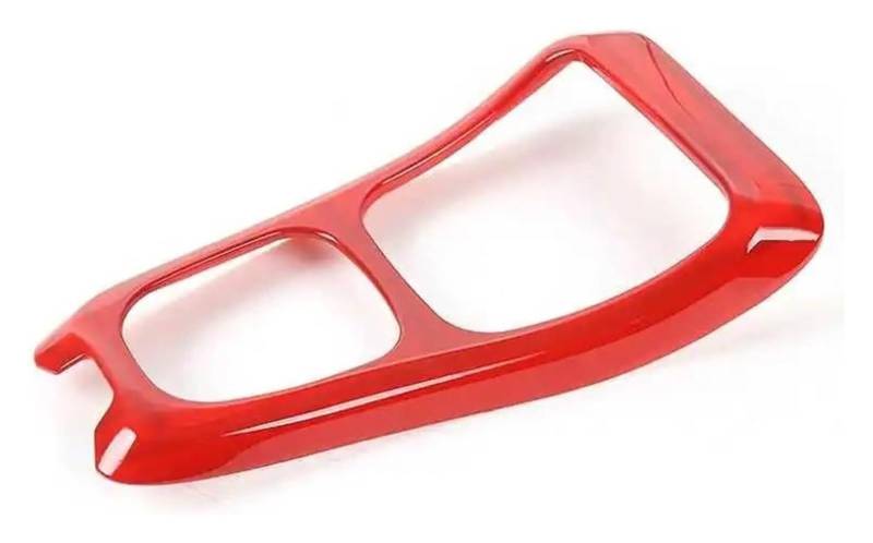 Zentrale Steuerung Panel Abdeckung Trim Für Kompass 2017-2020 Autoinnenausstattung Schalthebelverkleidung Dekoration Abdeckung Zieraufkleber(rot) von CFUNMNVBVZ