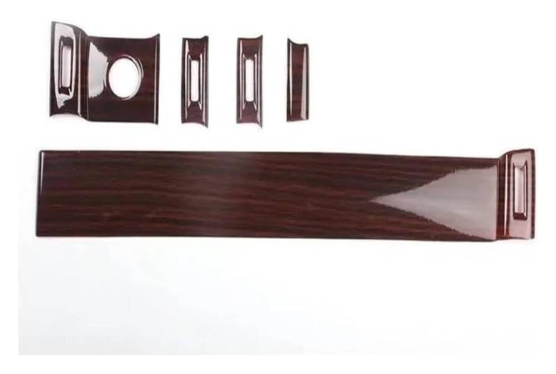 Zentrale Steuerung Panel Abdeckung Trim Für L&and R&over Für Evoque 2012-2018 Auto-Armaturenbrett-Luftauslass-Entlüftungsblende Abdeckung Zieraufkleber(Brown Grain) von CFUNMNVBVZ