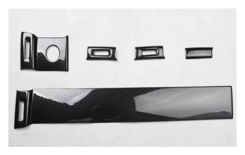 Zentrale Steuerung Panel Abdeckung Trim Für L&and R&over Für Evoque 2012-2018 Auto-Armaturenbrett-Luftauslass-Entlüftungsblende Abdeckung Zieraufkleber(Carbon Texture) von CFUNMNVBVZ