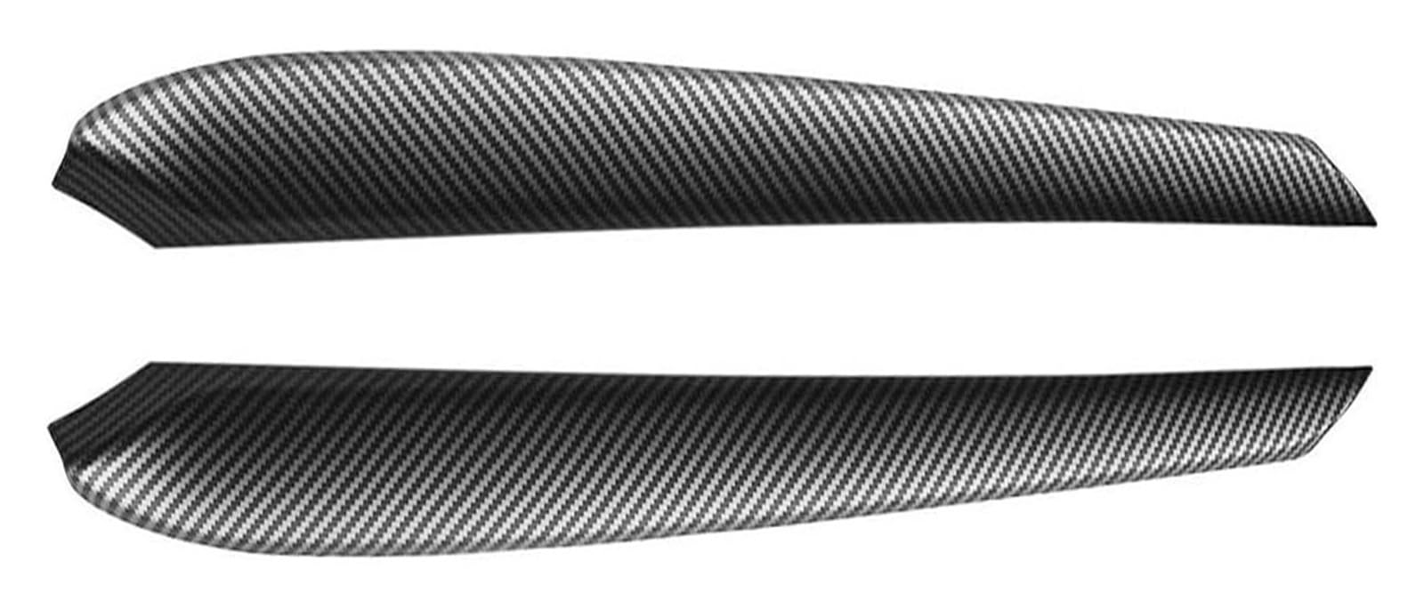 Zentrale Steuerung Panel Abdeckung Trim Für Modell Y/3 2019-2023 Auto Mittelkonsole Armaturenbrett Abdeckung Türverkleidung Streifen Dekoration Aufkleber(Door 2 Set) von CFUNMNVBVZ