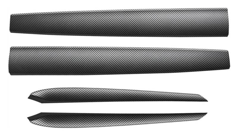 Zentrale Steuerung Panel Abdeckung Trim Für Modell Y/3 2019-2023 Auto Mittelkonsole Armaturenbrett Abdeckung Türverkleidung Streifen Dekoration Aufkleber(Matte 4 Set) von CFUNMNVBVZ