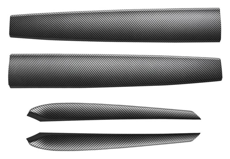 Zentrale Steuerung Panel Abdeckung Trim Für Modell Y/3 2019-2023 Auto Mittelkonsole Armaturenbrett Abdeckung Türverkleidung Streifen Dekoration Aufkleber(Matte 4 Set) von CFUNMNVBVZ